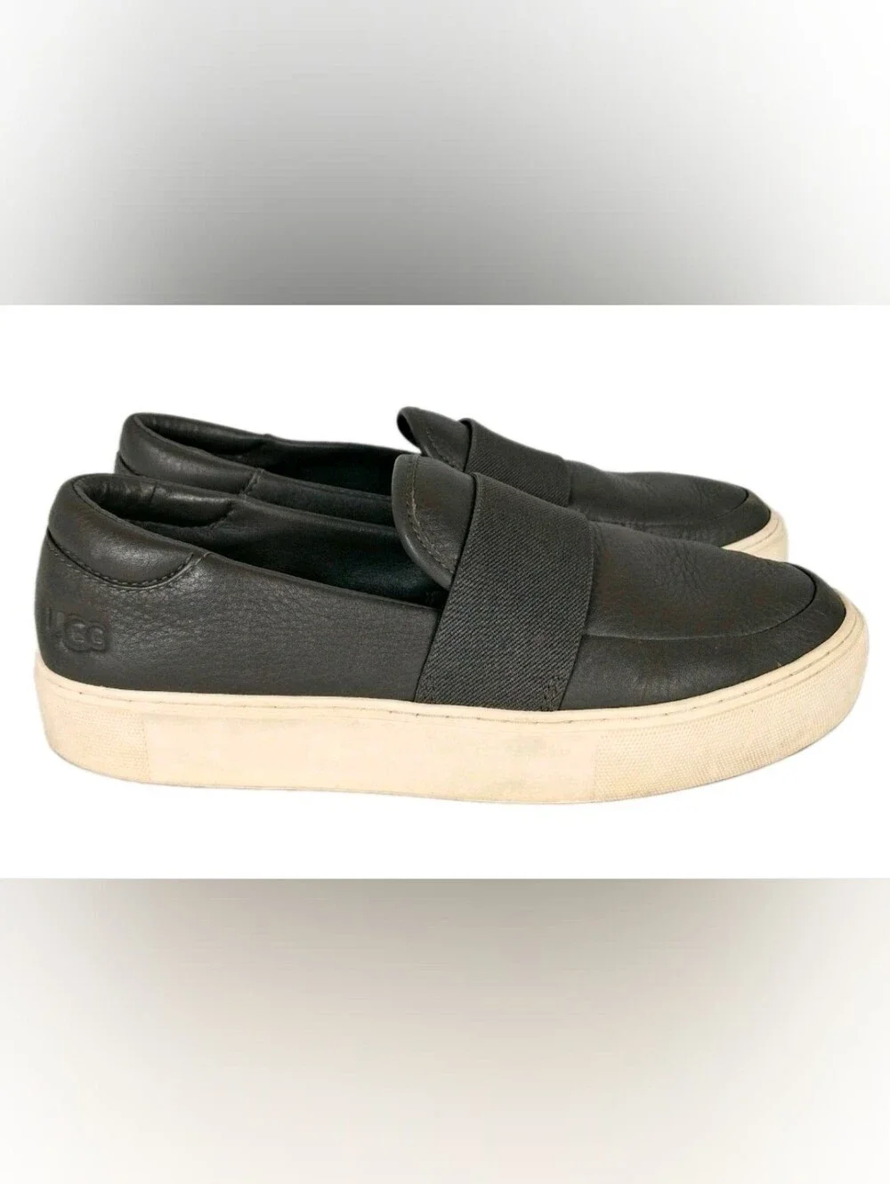 UGG Women's Chayze Sneaker Slip on Shoes Size 8 Brown Gray Casual Sn 1112415